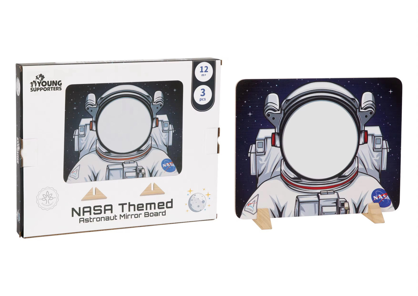 NASA Themed Astronaut Mirror Board.